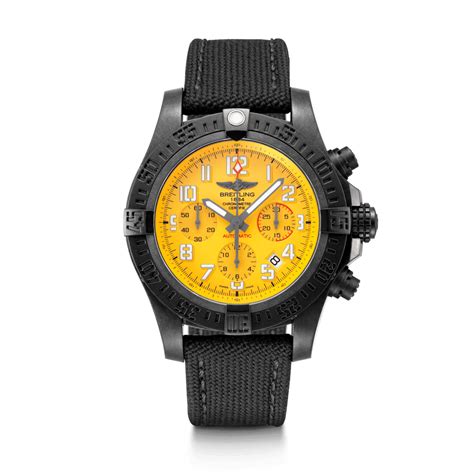 breitling avenger hurricane military|breitling avenger hurricane yellow.